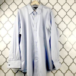 Lands' End Blue Button Down
